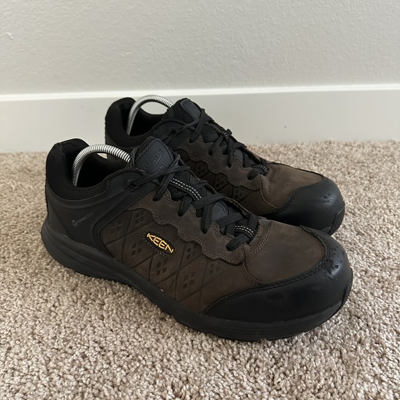Keen Other - KEEN Utility Mens Vista‎ Energy Waterproof Carbon Fiber Toe Work Shoe 13D Brown